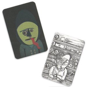 ART & ILLUSTRATION CARDS SET OF of ( 2 ) cards design by artist Javier Martinez